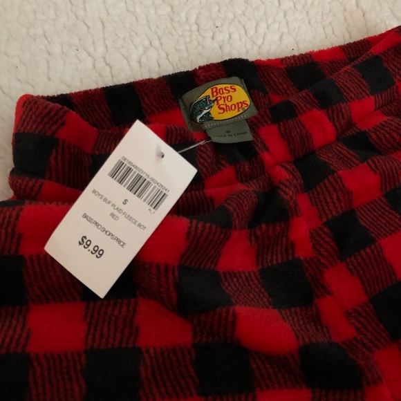 Bass pro KIDS pj pants size small NWT - Picture 4 of 4